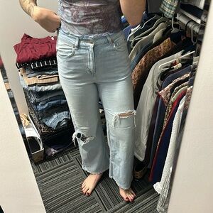 Ripped Mom Jeans